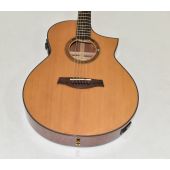 Ibanez AEW120BG NT Natural High Gloss Acoustic Electric Guitar B6674, AEW120BGNT