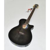 Ibanez AEG240 Thinline Acoustic Electric Trans Black Sunburst B-Stock 1176, AEG240TKS.B 1185