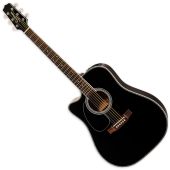 Takamine EF341DX Dreadnought Acoustic Electric Lefty Guitar, TAKEF341DXLH