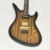 Schecter Synyster Custom-S Guitar Satin Gold Burst B-Stock 1588, 1743