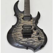 ESP FRX Kiso Custom Guitar See Thru Black Sunburst, ESP FRX STBLKSB