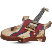 Wylde Audio Goregehn Blood River Burl Guitar, WYLDE 4578