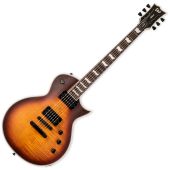 ESP LTD EC-1000T CTM FM Guitar Tobacco Sunburst Satin, LEC1000TCTMFMTSBS