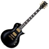 ESP LTD Deluxe EC-1000 Fluence Black Guitar, LEC1000BLKF