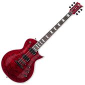 ESP LTD Deluxe EC-1000QM See Thru Black Cherry Guitar, LEC1000QMSTBC