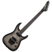 ESP LTD M-1007B Baritone Guitar Charcoal Burst Satin, LM1007BQMCHBS