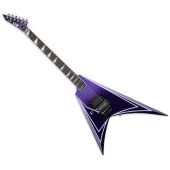 ESP LTD Alexi Laiho Hexed Lefty Guitar Purple Faded Pinstripes, LALEXIHEXEDLH