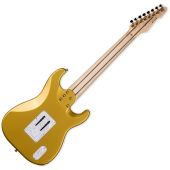 ESP LTD JRV-8FR Javier Reyes Lefty Guitar Metallic Gold, LJRV8MGOLH