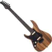 Schecter Sun Valley Super Shredder Hardtail Lefty Guitar Black Limba, 1271