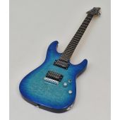 Schecter C-6 Plus Guitar Ocean Blue Burst B-Stock 0089, 443