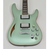Schecter C-1 E/A Classic Guitar Satin Vintage Pelham Blue B-Stock 0294, 643