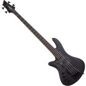 Schecter Stiletto Stealth-4 Pro EX Lefty Bass Satin Black, 2275