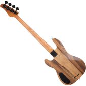 Schecter Model-T 4 String Exotic Black Limba Bass, 2832