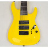 ESP LTD SC-608 Baritone Stephen Carpenter Guitar Yellow B-Stock 1780, LSC608BYELF1