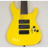 ESP LTD SC-608 Baritone Stephen Carpenter Guitar Yellow B-Stock 1781, LSC608BYELF1
