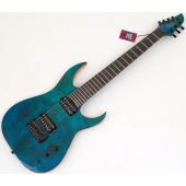 Schecter KM-7 MK-III Artist Guitar Lagoon Fade B-Stock 0215, 878