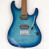 Ibanez AZ24S1F TXB Guitar Trans Turquoise Burst B-Stock, AZ24S1FTXB