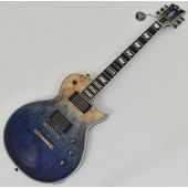 ESP E-II Eclipse Burl Maple Guitar Blue Natural Fade B-Stock, EIIECBMBLUNFD