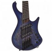 Ibanez EHB1505MS Headless 5 String Bass Pacific Blue Burst Flat B-Stock, EHB1505MSPLF