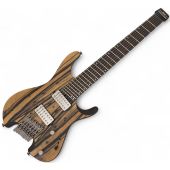 Ibanez QX527PE Headless 7 String Guitar Natural Flat B-Stock, QX527PENTF