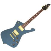 Ibanez IC420 Iceman Guitar Antique Blue Metallic B-Stock, IC420ABM