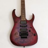 Ibanez RG470PBREB Guitar Red Eclipse Burst B Stock, RG470PBREB