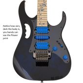 Ibanez JEM77P Steve Vai Guitar Blue Floral Pattern B-Stock, JEM77PBFP