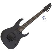 Ibanez RGRB720 Iron Label 7 String Guitar Black Flat B Stock, RGRB720BKF