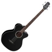 Takamine GB30CE-BLK G-Series Acoustic Electric Bass in Black Finish, TAKGB30CEBLK
