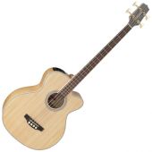 Takamine GB72CE-NAT G-Series Acoustic Electric Bass in Natural Finish, TAKGB72CENAT