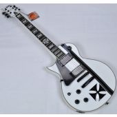 ESP LTD Iron Cross James Hetfield Left Hand Guitar Snow White, LTD Iron Cross LH.B