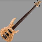 ESP LTD B-205SM Fretless Bass Guitar in Natural Stain Finish, B-205SMFL-NS