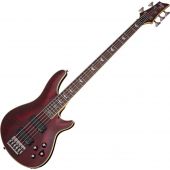 Schecter Omen Extreme-5 Electric Bass in Black Cherry Finish, 2041