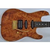 Schecter California Custom Elite Koa Top USA Custom Shop Electric Guitar, USACETKOA