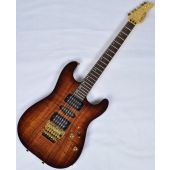 Schecter CET Koa Top USA Custom Shop Electric Guitar Tobacco Burst, USACETKTB