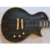 ESP LTD Deluxe EC-1000 VB Vintage Black Guitar, EC-1000 VB