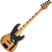 Schecter Model-T Session-5 Electric Bass Aged Natural Satin, 2847