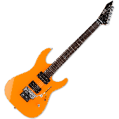 ESP LTD M-50 Electric Guitar in Neon Orange Finish, LTD M-50 NOR
