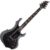 ESP LTD F-200FR Electric Guitar in Charcoal Metallic Finish, F200FR