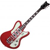 Schecter Ultra-III Electric Guitar in Vintage Red Finish, 3154