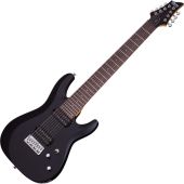 Schecter C-8 Deluxe Electric Guitar Satin Black, 440