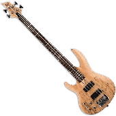 ESP LTD B-204SM Left Handed Bass Guitar in Natural Stain Finish, B-204SM-NS LH