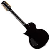 ESP LTD TL-12 12-String Acoustic Electric Guitar in Black Finish, LTD TL-12 BLK