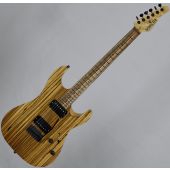 Schecter Masterworks Sunset Custom-II Zebrawood Electric Guitar Gloss Natural, MWSSC2 1207