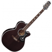 Takamine GN75CE NEX Acoustic Electric Guitar Transparent Black, TAKGN75CETBK