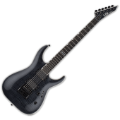 ESP LTD MH-1000 Evertune Flamed Maple Top Electric Guitar See Thru Black, LMH1000ETFMSTBLK