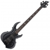 ESP LTD Tom Araya TA-604 FRX Signature Electric Bass Black Satin, LTA604FRXBLKS