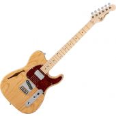 G&L Tribute ASAT Classic Bluesboy Semi-Hollow Electric Guitar Natural Gloss, TI-ACB-122R40M40
