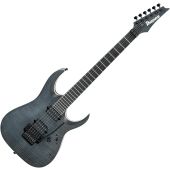 Ibanez RGA Iron Label RGAIX6FMT Electric Guitar Trans Gray Flat, RGAIX6FMTTGF