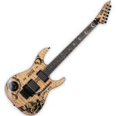 ESP LTD KH-Ouija Kirk Hammett Signature Guitar in Natural with Case, LTD KH-OUIJA NAT